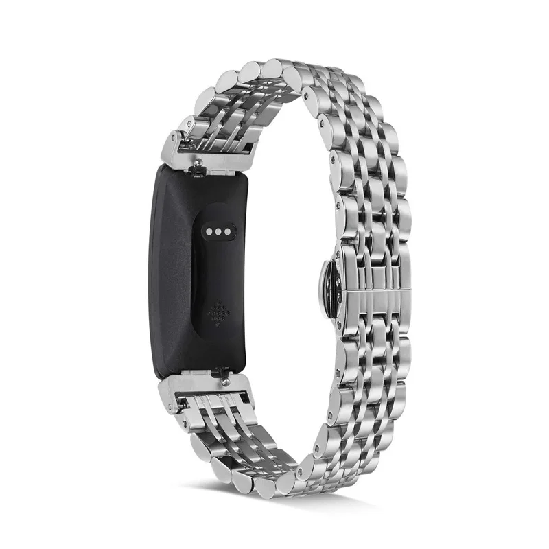 Новая мода нержавеющая сталь Fitbit Inspire сменный ремешок для часов Ремешок Для HR |