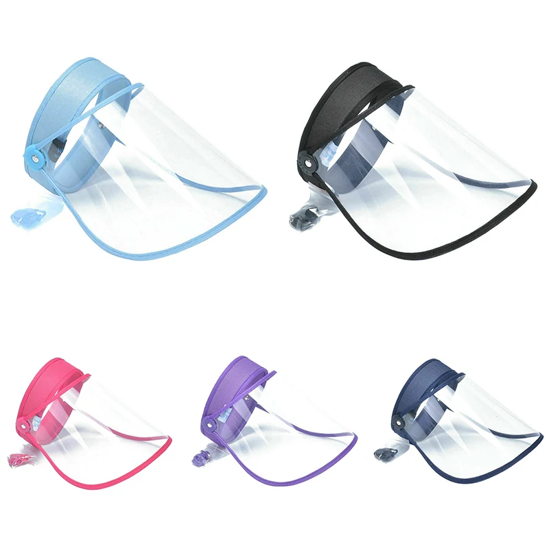 

1PC Hair hoop shape Face Shield Protective Mask Full Face Protective Face Screen Anti-fog Respirator Mask Safety Helmet