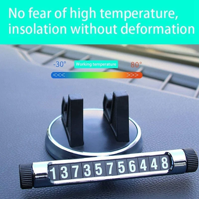 Для временной парковочной знак мобильный номерной универсальный автомобильный