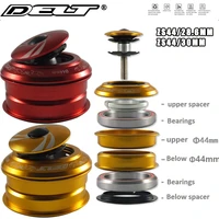 1 18 28 6 x 4444mm mtb mountain road cycling bicycle bike threadless headset spacers caps 2 bearings gold accessories