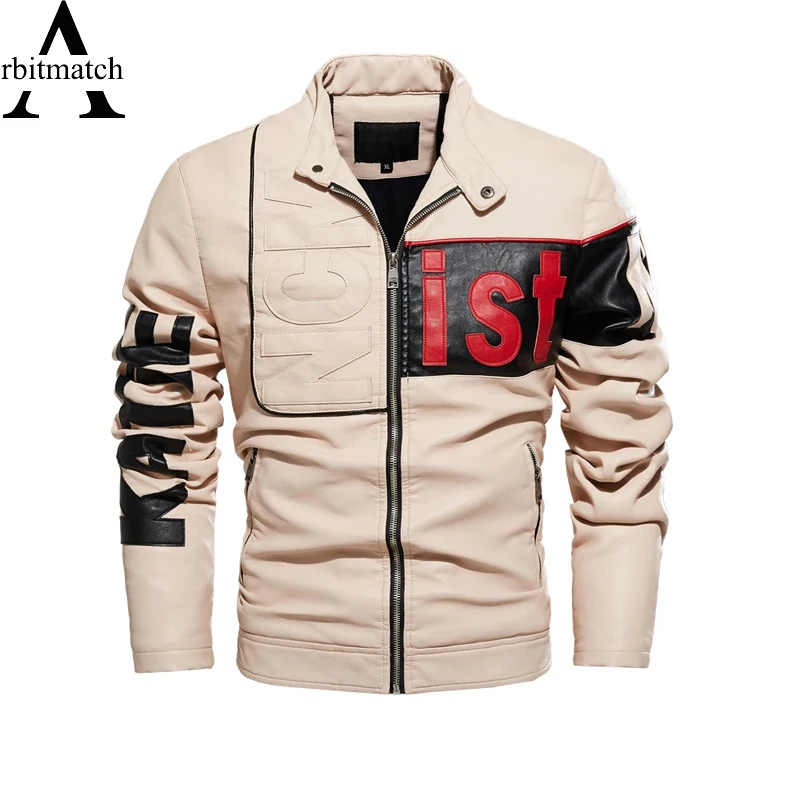 

Winter Men's Jackets Leather Limited Edition Inner Fleece Casual Motorcycle PU Jacket Biker Leather Coats Brand Clothing EU Size