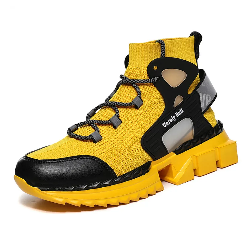 

Men Running Shoes High Top Socks Sneakers Men Jogging Trainers Male Sports Shoes Large Size Fashion Sneakers Zapatillas Hombre