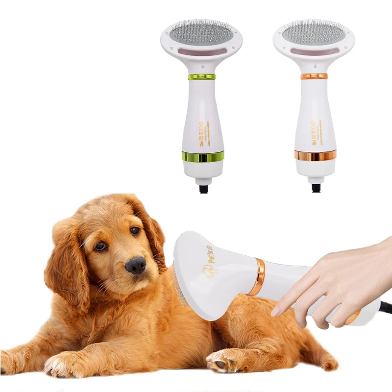 2-в-1 Портативный Фен для домашних питомцев и расческа ухода за домашними