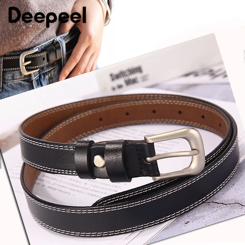 Deepeel 1 шт. 2 3*105/110/115 см для женщин пояс металлическое кольцо в виде буквы D пряжка Balt
