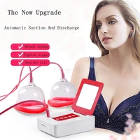 new electric breast massager pressure therapy chest enlargement pump vacuum cupping chest enhancing cupping with suction pump