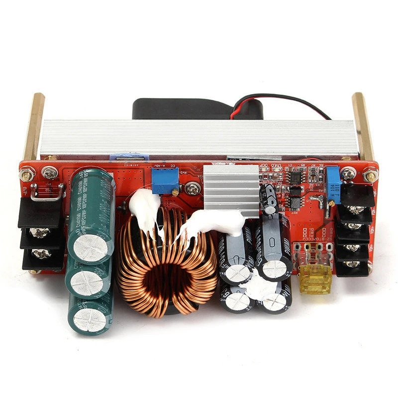 1500W 30A DC-DC Boost Converter Step Up Power Supply Module Electric Unit | Электроника
