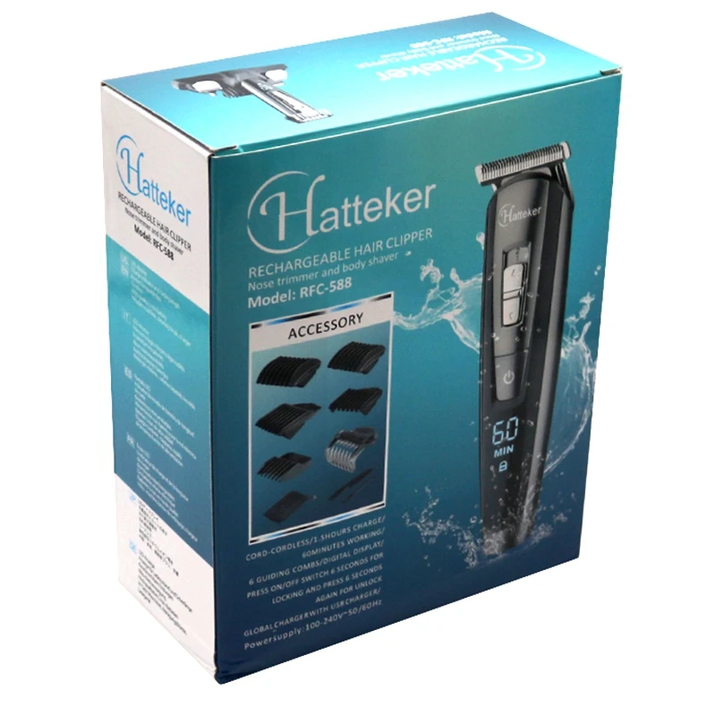 

Pro all in one powerful electric shaver facial body hair trimmer waterproof beard shaving machine electric razor 100-240V