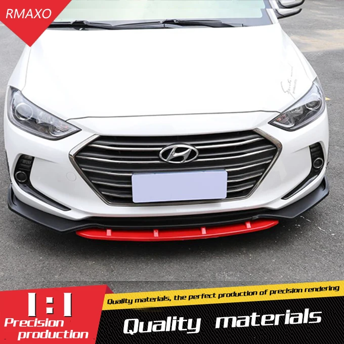 Спойлер 2016-2018 для корпуса Elantra SC ABS задний спойлер губ диффузор переднего бампера