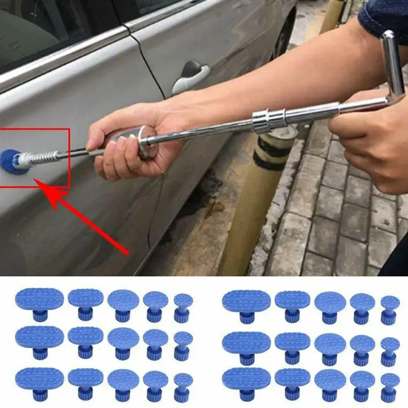 

30pcs Car Repair Tools Dent Repair Puller Plastic Gasket Sheet No Glue Universal Hail Pit Sagging Repair Kit