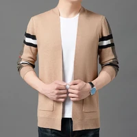 sweater fashion top cardigan grade brand knit designer luxury street men casual autum japanese coats jacket mens clothes 2021