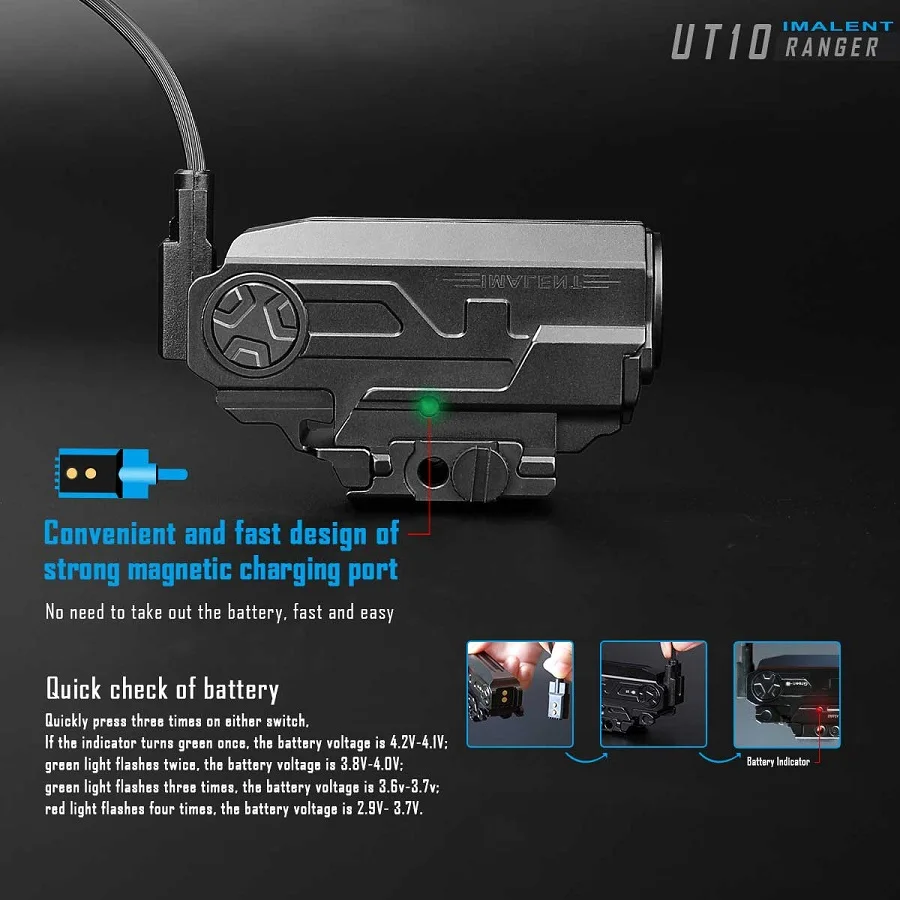 Светодиодный фонарик IMALENT UT10 Cree XP-L HI 1160 лм перезаряжаемый светодиодный для