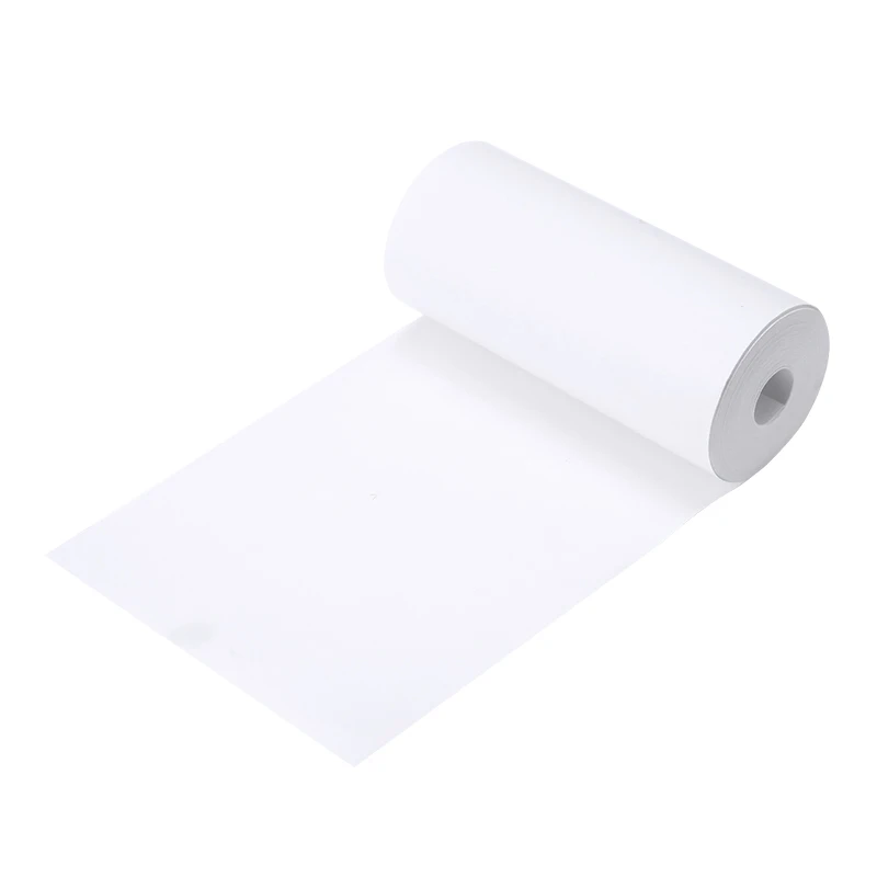 5 Rolls Printing Thermal Sticker Paper Printable Self Adhesive Label Paper for Printer Camera Photo Paper 57mm x 30mm