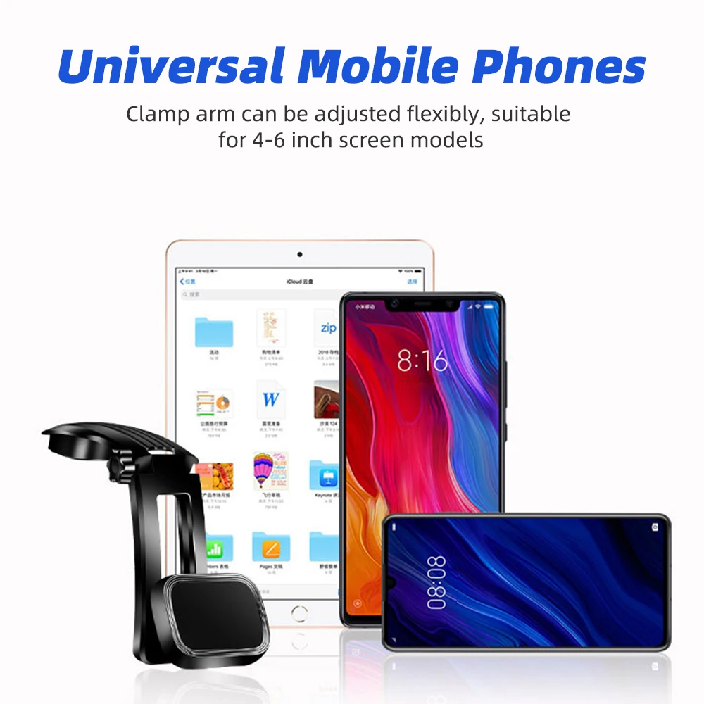 Магнитный держатель FONKEN для телефона на приборную панель автомобиля