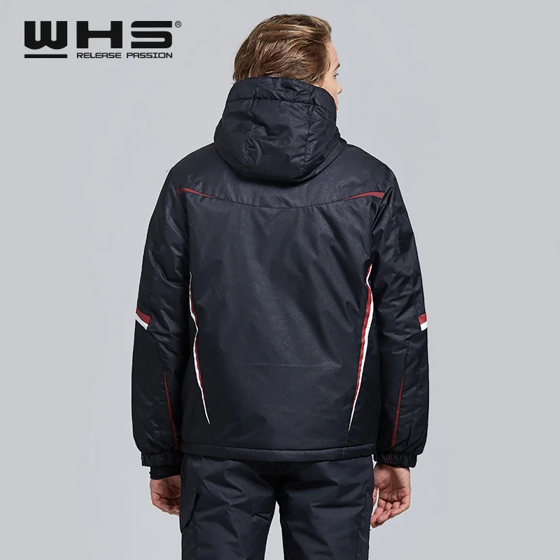 WHS горячая Распродажа, лыжные куртки для мужчин, ветронепроницаемое теплое пальто, Мужская водонепроницаемая куртка для сноуборда, спортивная одежда для подростков, зимняя одежда