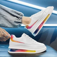 lovers shoes 2021 new leisure trend spring autumn increase leisure board shoes cushion sports shoes white shoes women 35 45