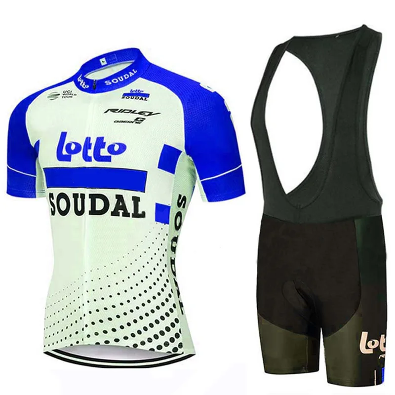 2019 мужская летняя одежда для горного гоночного велосипеда красного цвета Lotto Pro