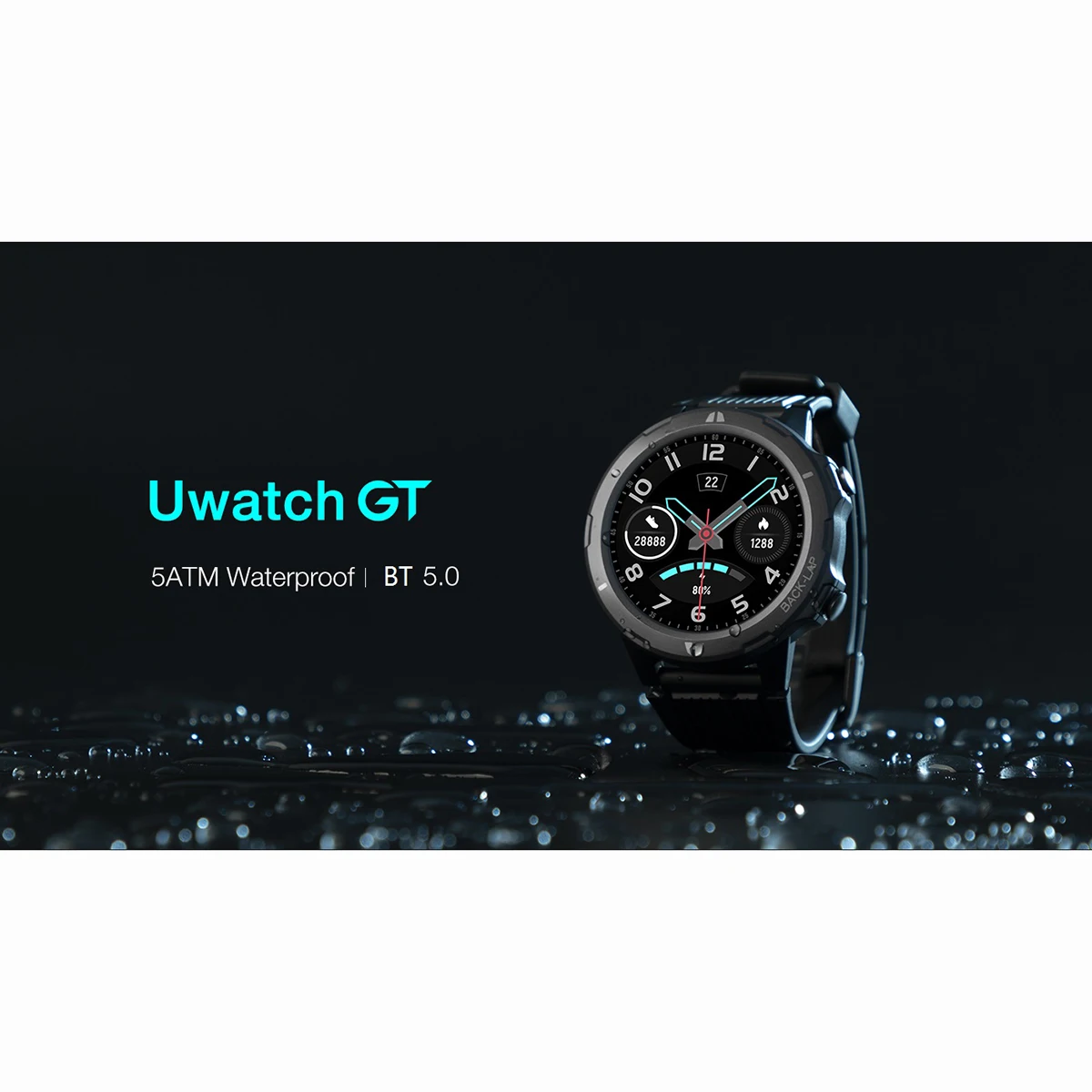 UMIDIGI Uwatch GT Смарт-часы 5ATM водонепроницаемый BT5.0 монитор сердечного ритма во время сна фитнес-трекер Шагомер Шаг Калорий умные часы