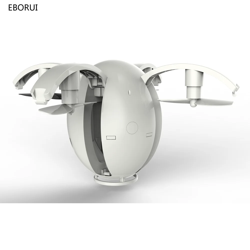 EBORUI K130 RC Дрон складной трансформируемый яйцо 2 4G селфи дроны Квадрокоптер w/ 0.3MP Wifi