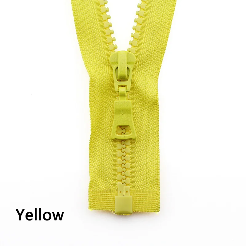 yellow 5 шт. Meetee 5# молнии из смолы закрывают конец 15-25 см открытый конец 30-80 см застежка-молния швейная пуховая куртка сумки для одежды Домашний портной ремесла - Цвет: yellow