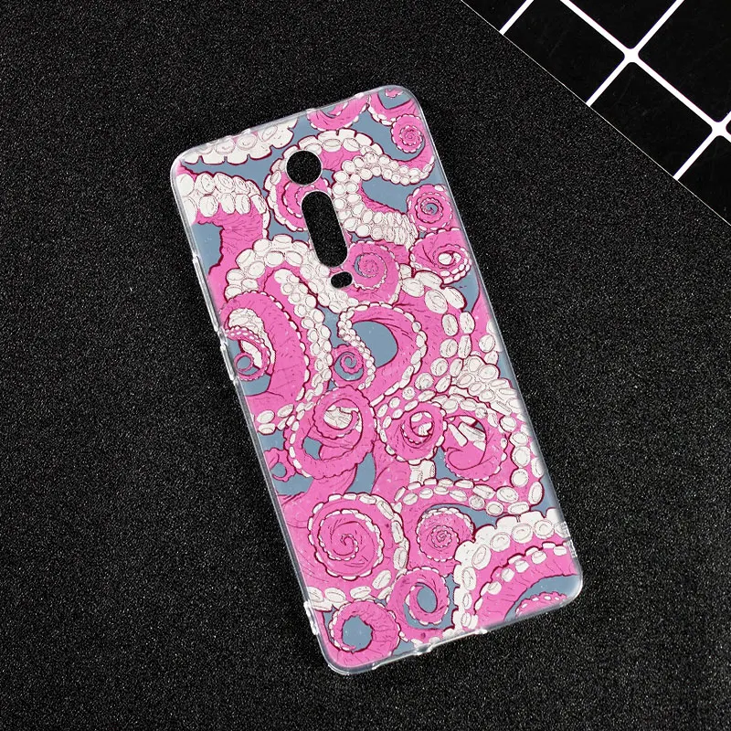 Роскошный мягкий силиконовый чехол для Xiaomi Pocophone F1 Mi 9T Pro CC9 CC9E 9 9SE 8 A3 A2 Lite A1 5X 6X Mix3