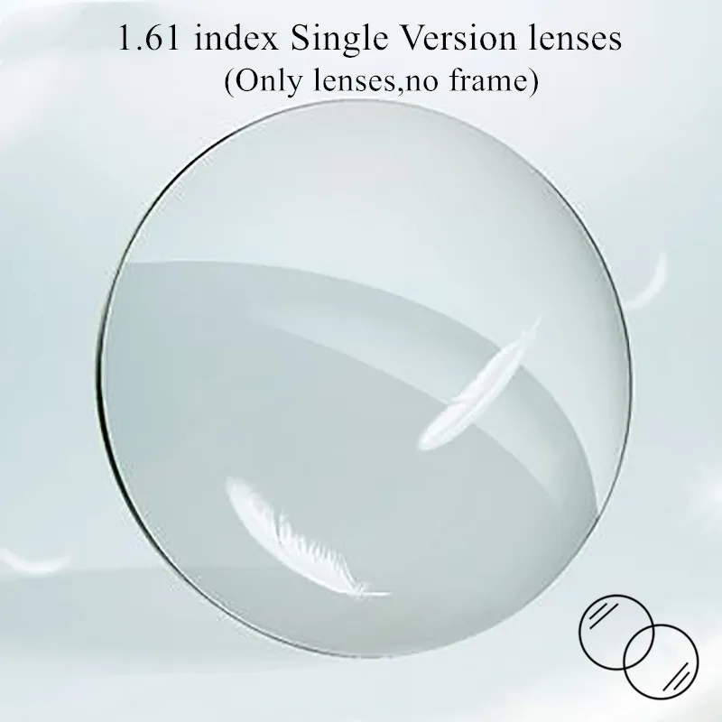 Only 1.61 lens TR90 оправа для очков, мужские ретро маленькие круглые очки по рецепту, женские, винтажные оптические оправы для близорукости, очки - Цвет оправы: Only 1.61 lens