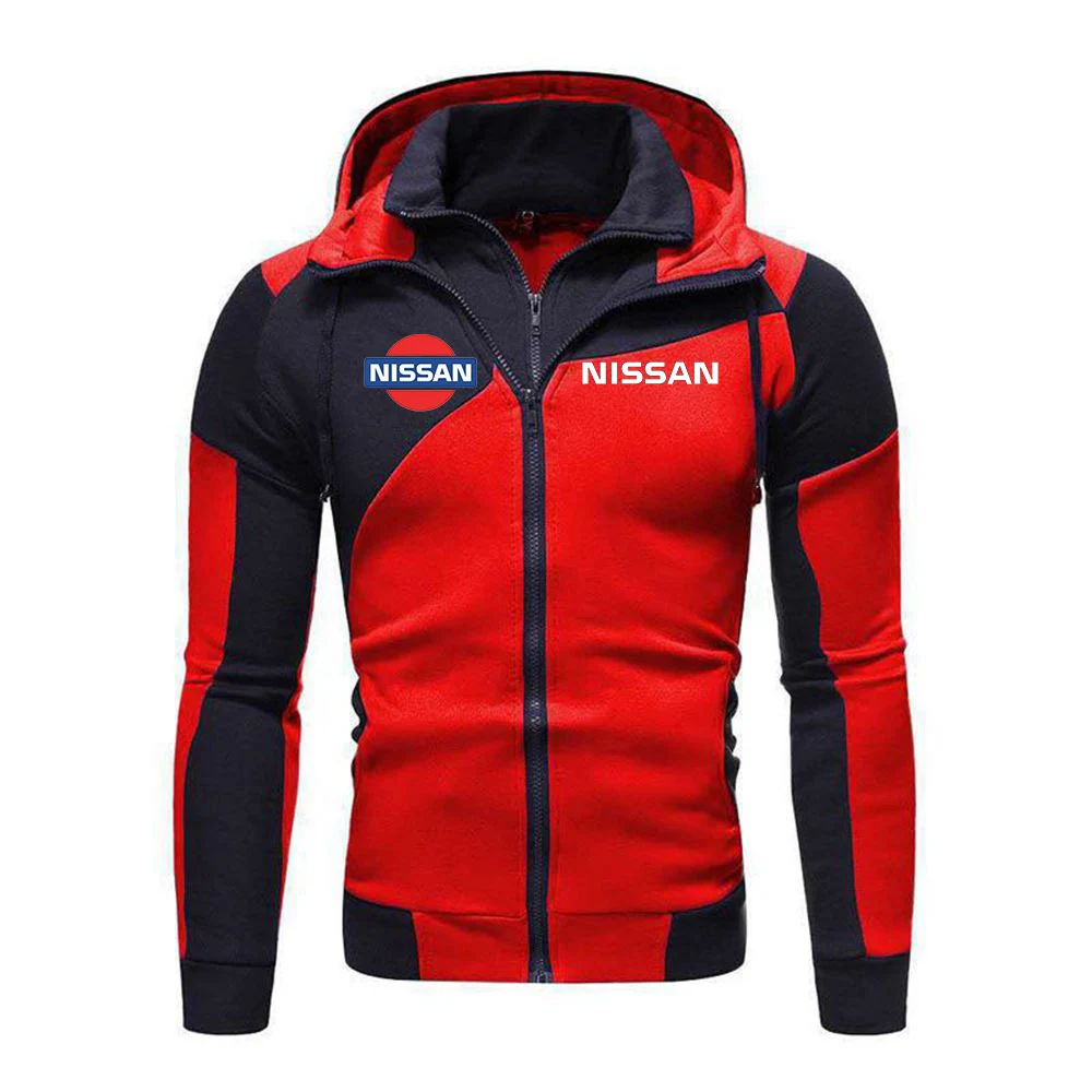 

2021 NISSAN Zipper Clothing Jacket Men Cotton Sweatshirt Hoody Spring Autumn Harajuku Male Fleece Sportwear Hoodies
