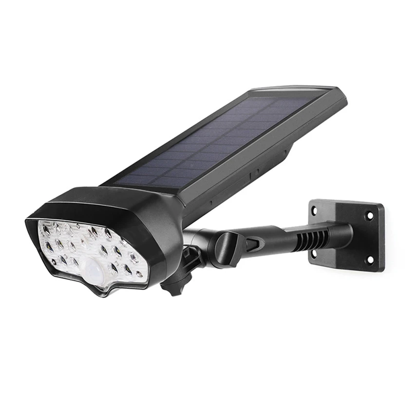 

Solar Street Lights Outdoor Lamp, 17 LEDs Wireless Solar Flood Light Motion Sensor Security Light for Deck, Fence, Patio, Path