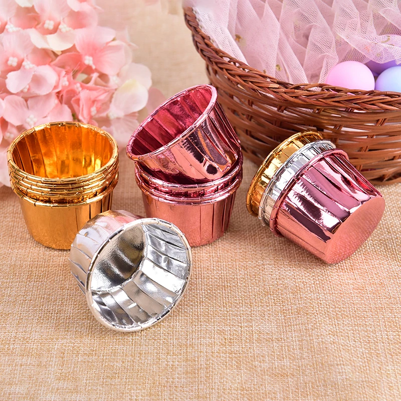 50 шт торт Маффин лайнер для шоколадного кекса чашка выпечки печенье плесень