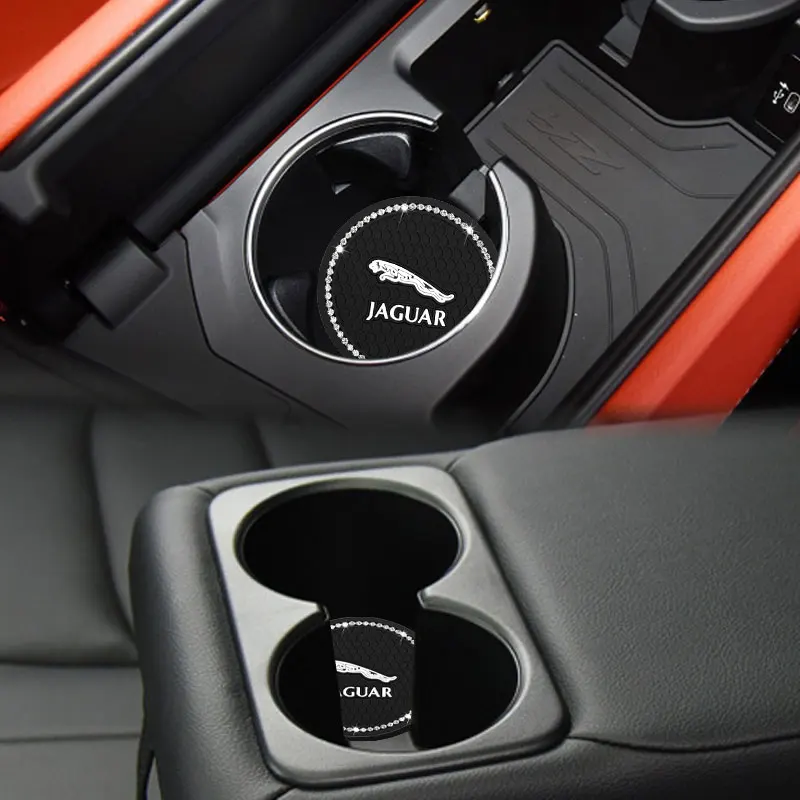 1 шт. Алмазный Автомобильный держатель для чашки подставка нескользящий коврик