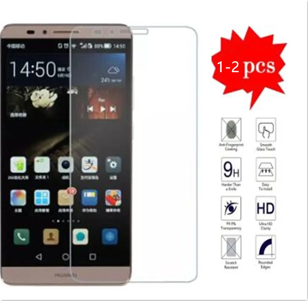 

Tempered Glass For Huawei Mate 7 Screen Protector Film Protective Glass For Huawei Ascend Mate 7 Mate7 MT7-TL10 MT7-CL00