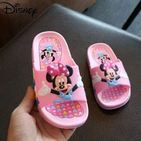 disney summer cartoon cute non slip wear resistant soft bottom comfortable indoor home childrens sandals and slippers