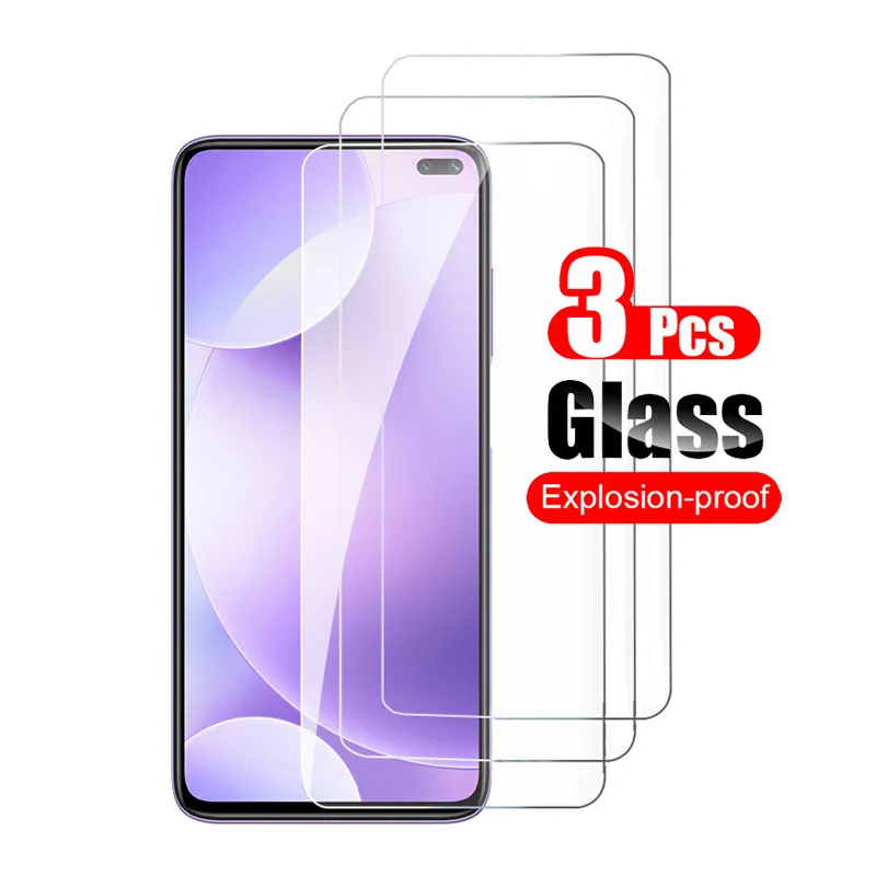 3 шт. закаленное стекло для Xiaomi Poco X2 защита для экрана для Xiaomi Poco X2 X 2 Защитная стеклянная пленка 9H прозрачная