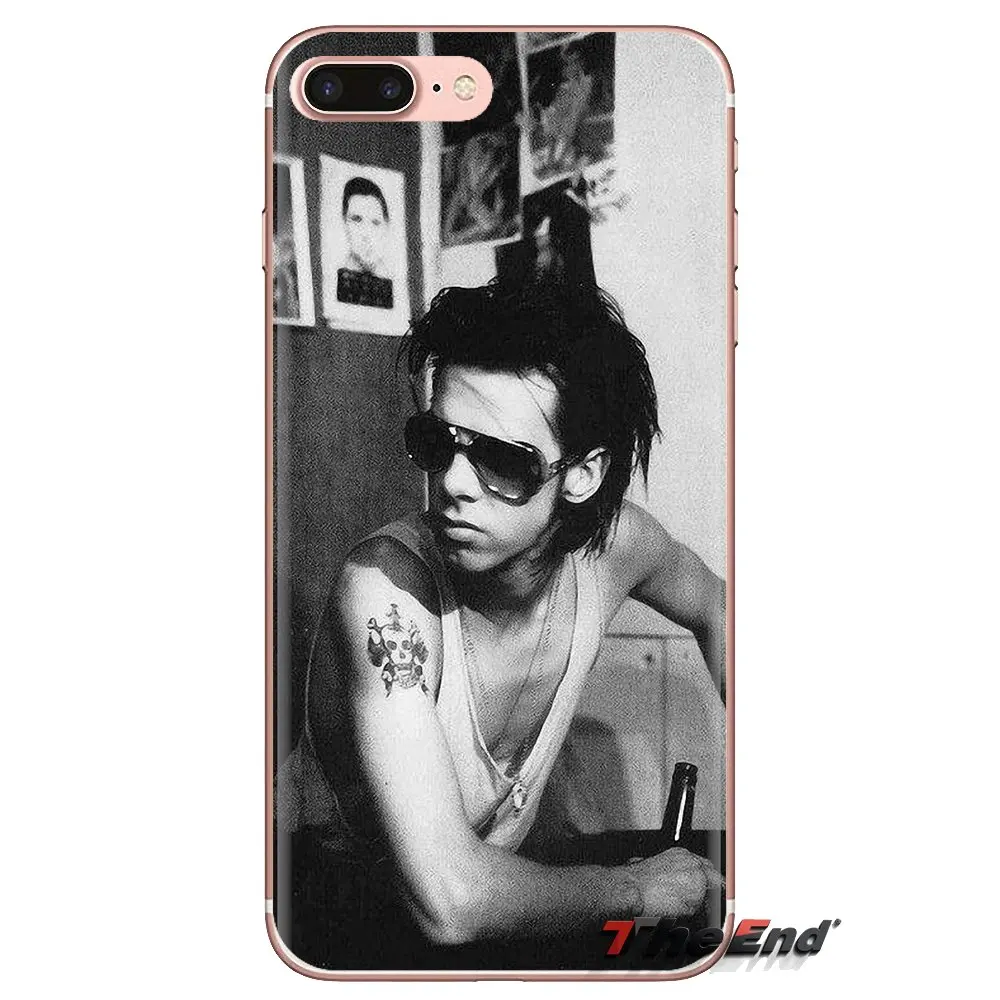 Для samsung Galaxy S2 S3 S4 S5 MINI S6 S7 edge S8 S9 Plus Note 2 3 4 5 8 Coque Fundas ник кейв самые стильные