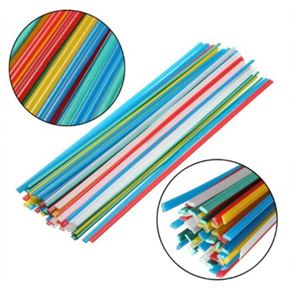 

100pcs Plastic Welding Rods 200mm Welder Sticks PP Electrodes For Plastic Welder Machine