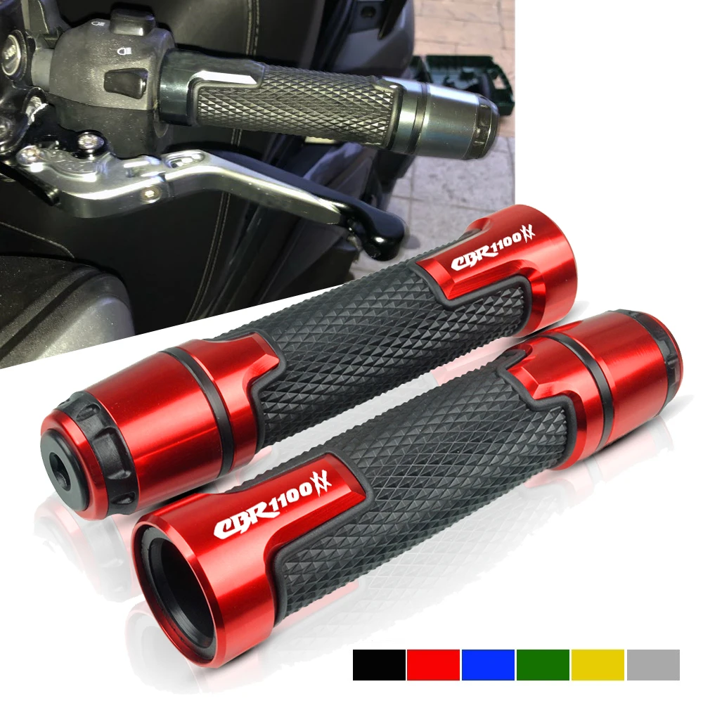 Ручки для мотоциклов HONDA CBR1100XX / BLACKBIRD CBR1100 XX 1100XX 1997 2007 7/8 дюйма 22 мм|Ручки