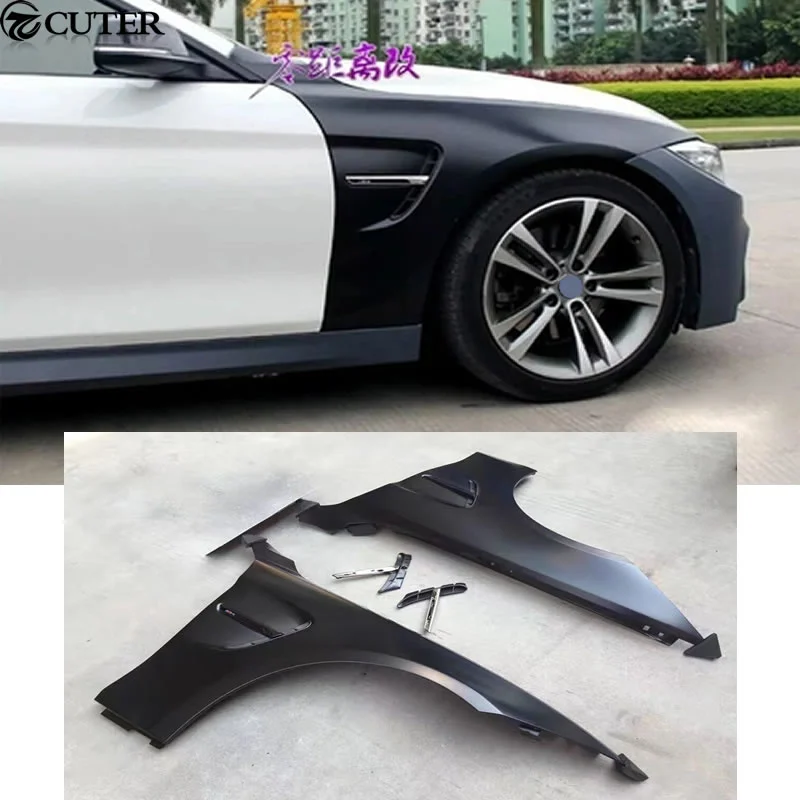 Переднее крыло F32 F33 F36 4 серии Модифицированная плата лезвия M4 для Bmw 420i 428i 430i 435i 14-15