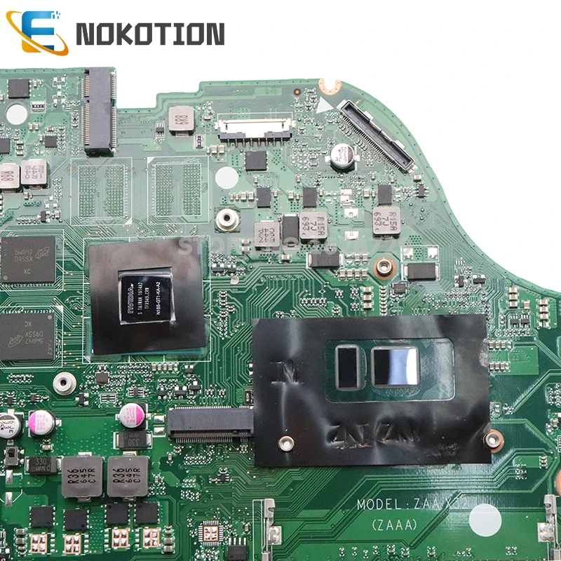NOKOTION NBGD611005 NBGD6110056 DAZAAMB16E0 для acer aspire E5-575G E5-575 Материнская плата ноутбука SR2ZU I5-7200U Процессор 940MX GPU