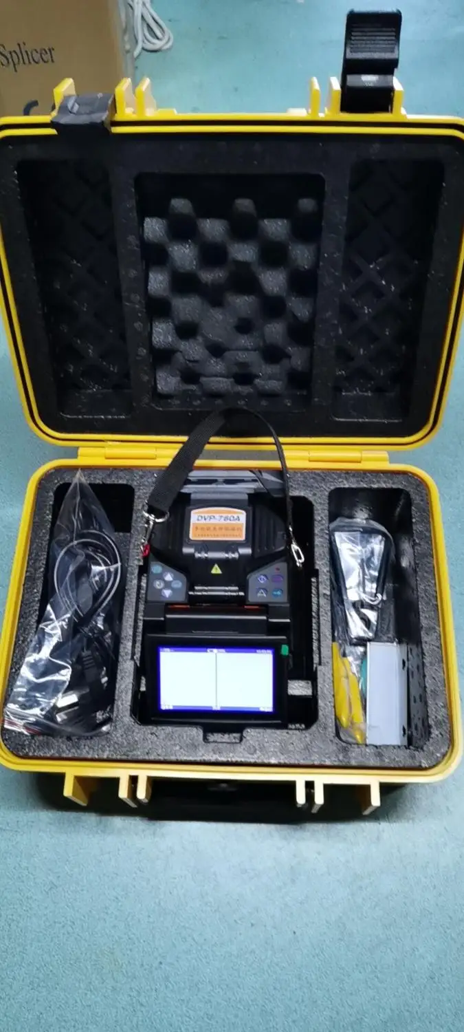 DVP-760 одиночное волокно Splicer сплавливания FTTx / FTTH машина для сращивания