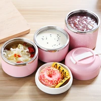 cute lunch box for kids portable outdoor stainless steel bento box leak proof food container kitchen food box