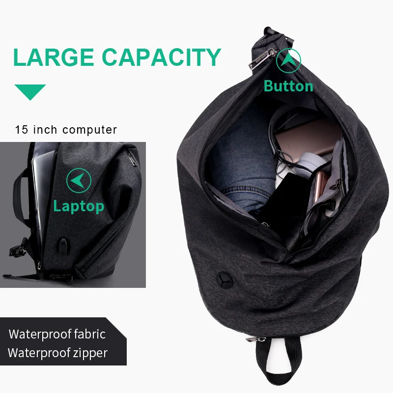 ARCTIC HUNTER USB зарядное устройство Мужская нагрудная сумка наплечная сумки для