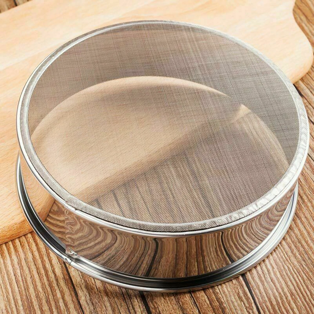 

Mesh Flour Oil Sieve Strainer Sifter Sugar Filter 1Pcs Accessories Parts