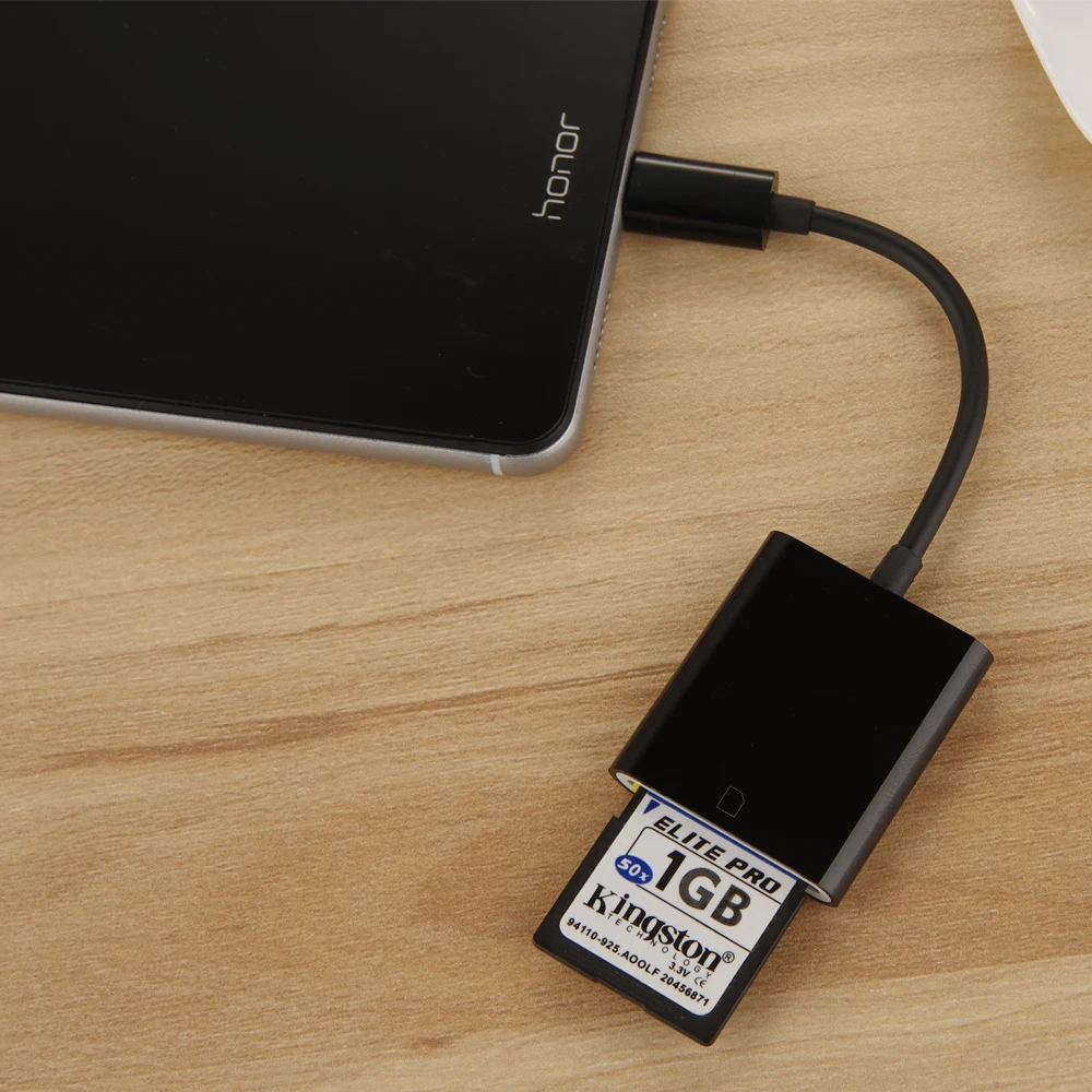 Флевер USB C Trail Game Camera Card Viewer Reader для смартфонов и планшетов MacBook Pro Type [с типом OTG) |