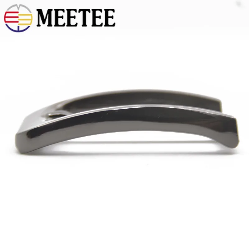 Meetee 5/10 шт. Мужские пряжки для ремня металлические 32 33 мм головка DIY кожаные