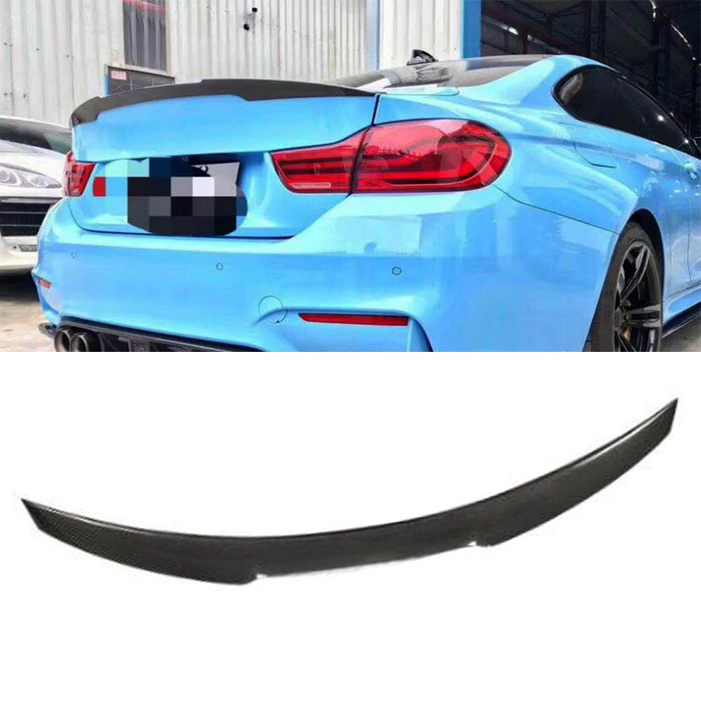 

Карбоновый спойлер на задний багажник, крыло для BMW F82 M4 купе 2014 - 2019 крышка багажника
