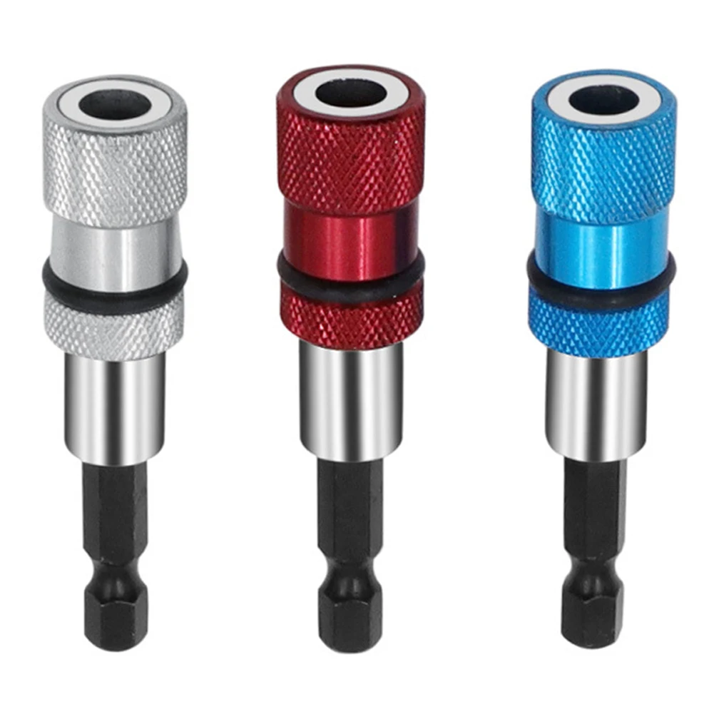 

3PCS Adjustable Screw Hex Driver Bits Screwdriver Bit Holder Hexagonal Detachable for Scewdriver Bit Assorted Drill Bits Bar