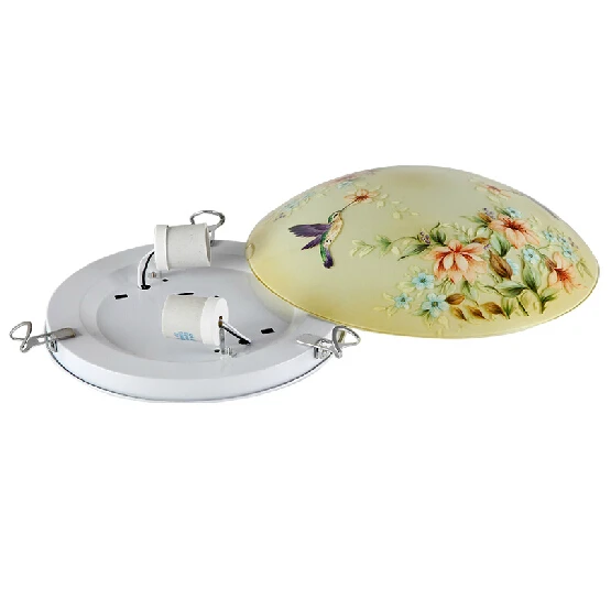 

Flower Light Modern Vintage LED Ceiling Lights Glass Ceilng Light abajur Home lighting fixtures luminaria Lustres abajur