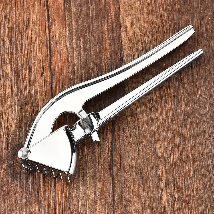 Stainless Steel Garlic Press Peeler Masher Ginger Juice | Дом и сад