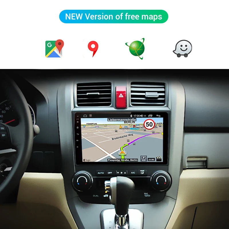 LDZDSEE T1 для Honda CR V 3 2006 2011 CRV автомобильный Радио Мультимедийный видео плеер GPS No 2din 2