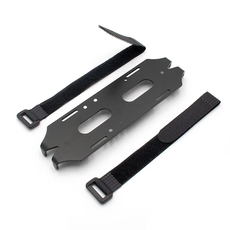 Soporte de bater&iacute;a de Metal Axial Scx10 para coche, soporte fijo de bater&iacute;as de aleaci&oacute;n de aluminio para coches teledirigidos, actualizaci&oacute;n-0