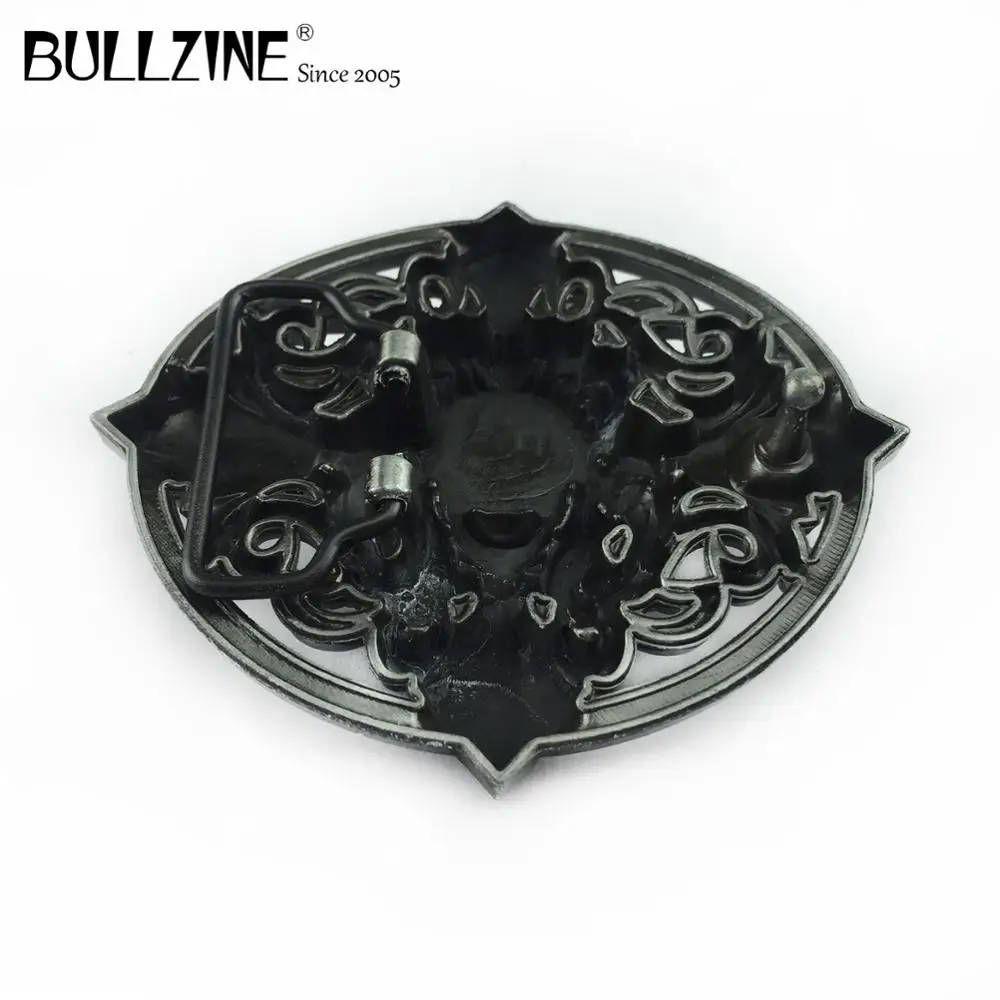 Bullzine цинковый сплав голова льва Креста пряжка на ремешке магическое Оловянное